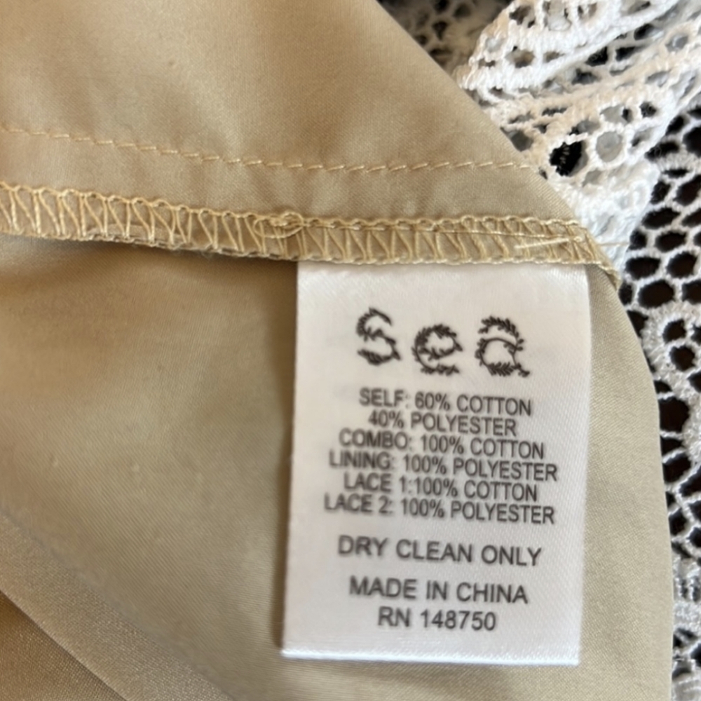 SEA New York Lola Crochet Lace Dress XS 2 - Picture 9 of 11